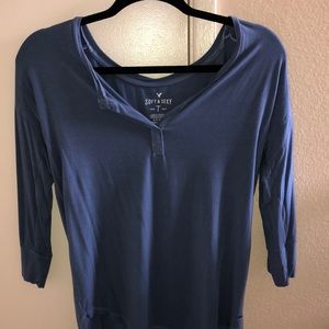 America eagle blue long sleeve!